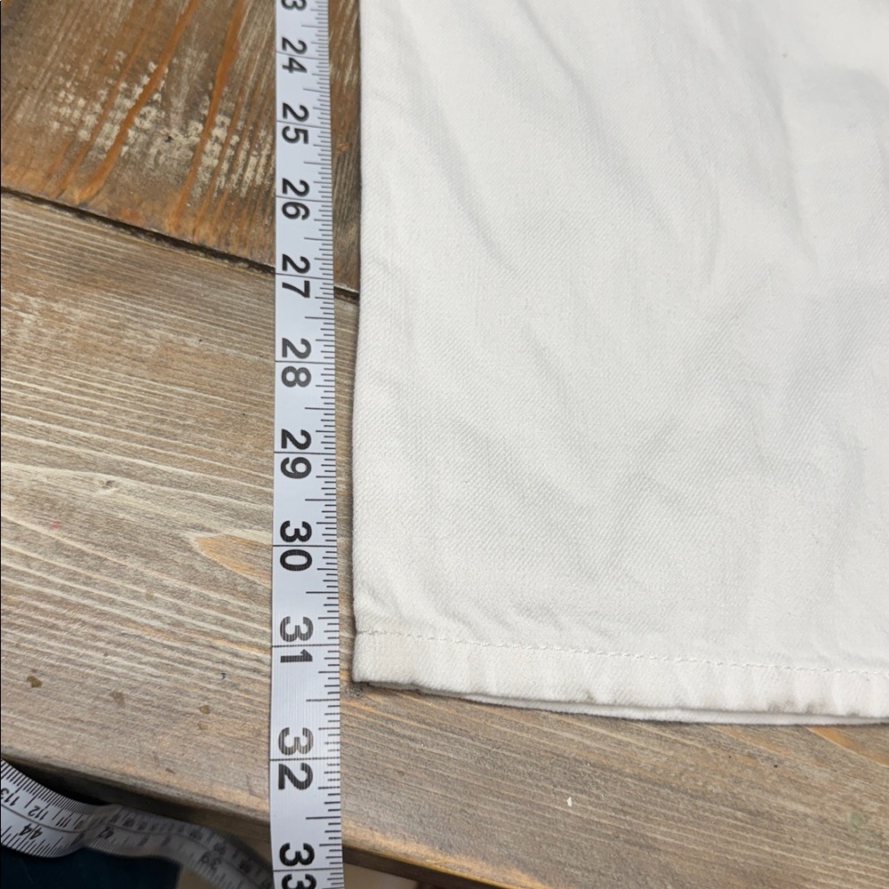 rag & bone Women's Crisp White Straight Leg Jeans - Picture 5 of 6